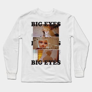 Big Eyes - Movie Poster - Tim Burton Long Sleeve T-Shirt